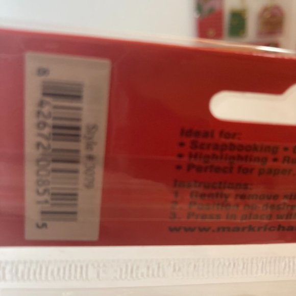 Scrapbook Embellishments Stickers Merry Christmas Gifts Tags Paper Crafts Cards - Picture 8 of 16